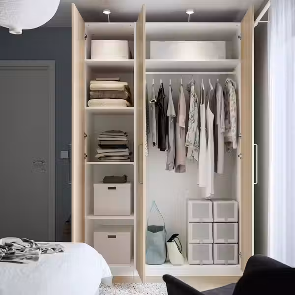 PAX / FORSAND Гардероб, комбинация - схема-чертеж с размерами