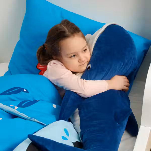 BLÅVINGAD Мягкая игрушка - Синий кит 100 см - фото 3