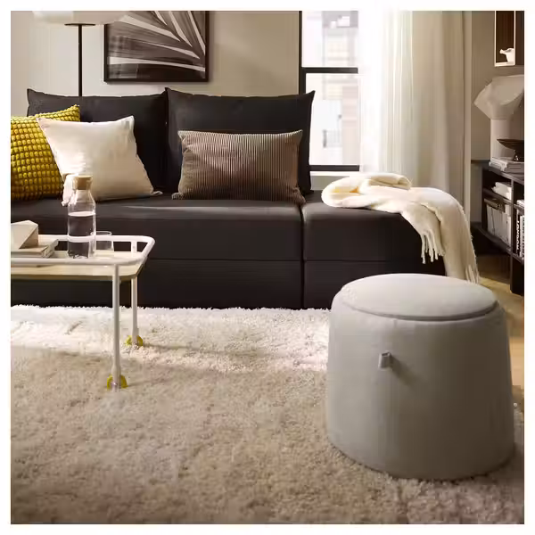 VOLLERSLEV Ковер, длинный ворс - белый 160x230 см - фото 6