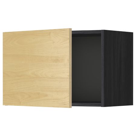 Шкаф навесной МЕТОД, черный, Тингсрид береза
