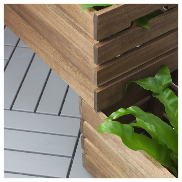 Ящик для цветов СОММАР 2018, для сада, акация (75x27 см) - фото 2