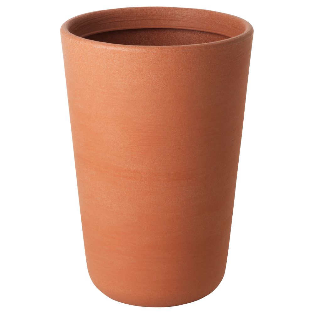 Кашпо ОСТЛИГ, д/дома/улицы красно-коричневый (32 см) - фото 1
