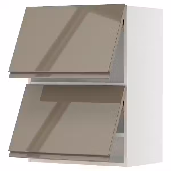 METOD Навесной шкаф/2 дверцы, горизонтал - фото 1