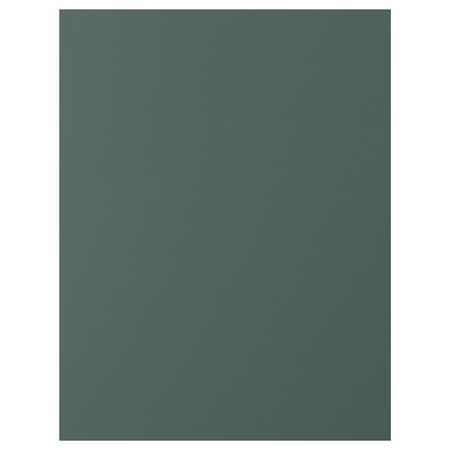 ASPUDDEN Накладная панель - темный серо-зеленый 62x80 см
