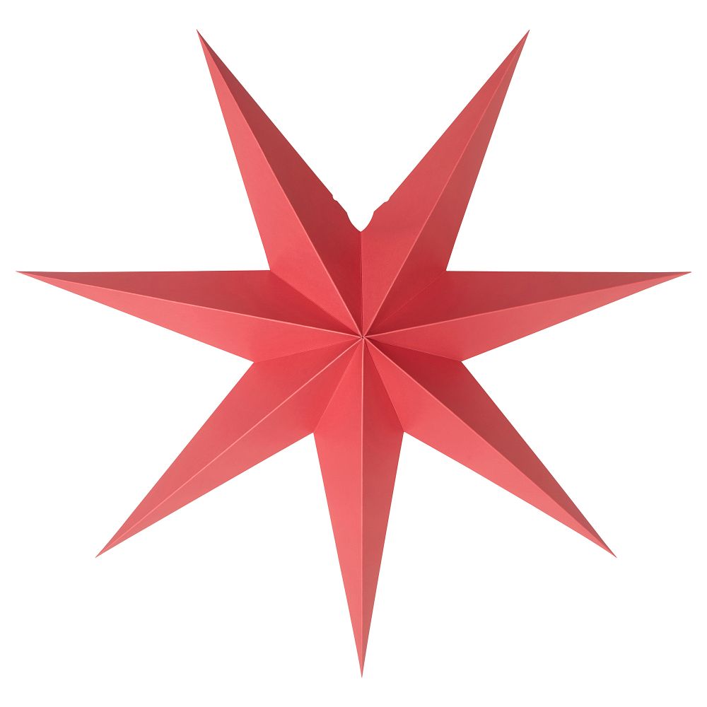 Абажур, 70 см, красный IKEA STRÅLA СТРОЛА 205.630.32 - фото 1