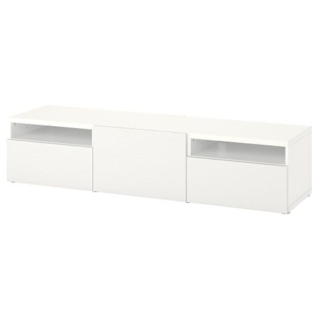 Тумба под ТВ с ящиками и дверцей, 180x42x39 cm IKEA BESTÅ БЕСТО 894.215.06