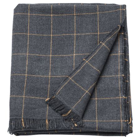 Плед ВОРКРАГЕ, серый (110x170 см)