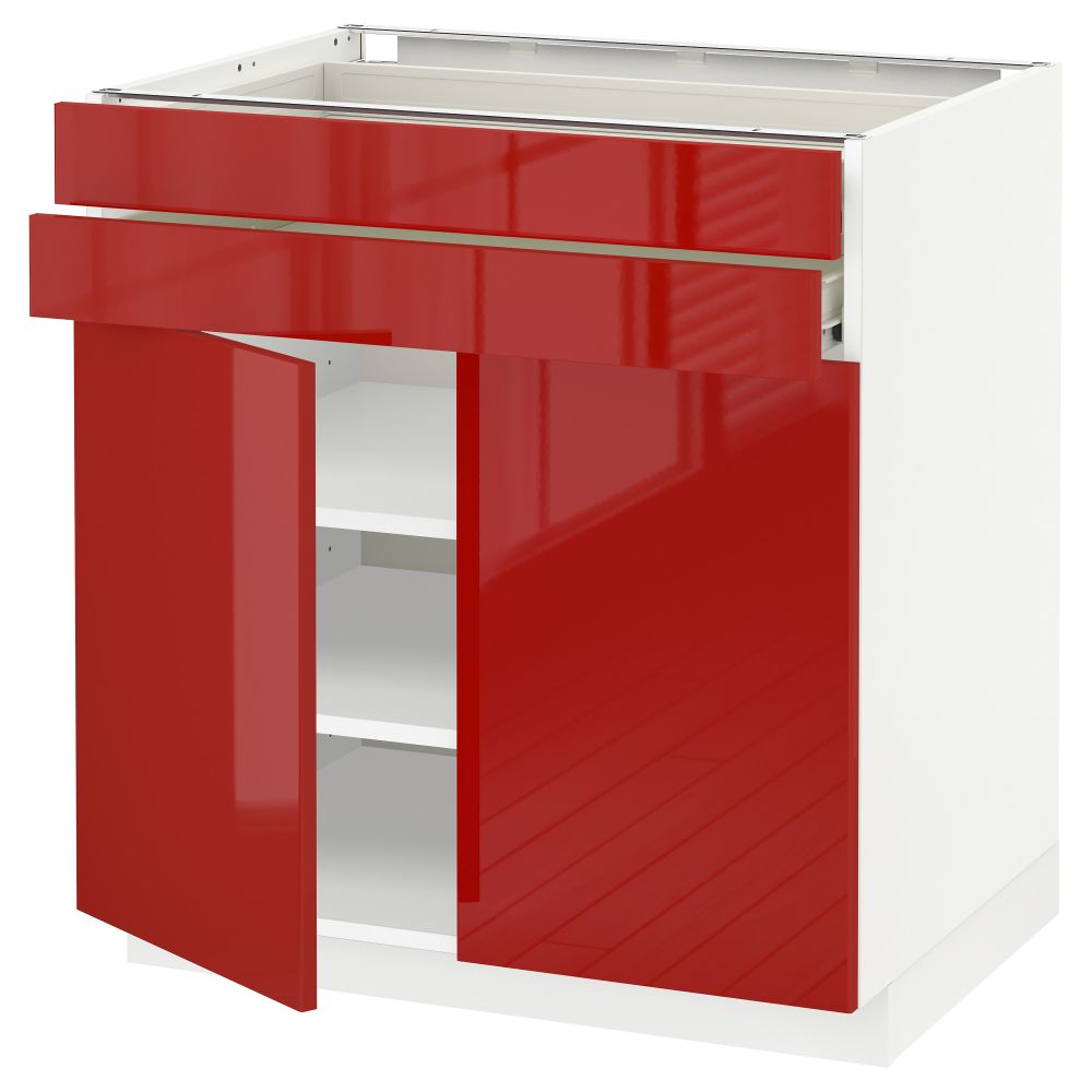 IKEA, вид спереди - схема-чертеж с размерами