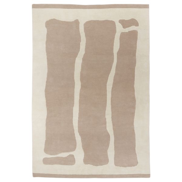 Ковер, длинный ворс, бежевый, ручная работа, 200x300 см IKEA AXHAVREN 005.830.12 - фото 2