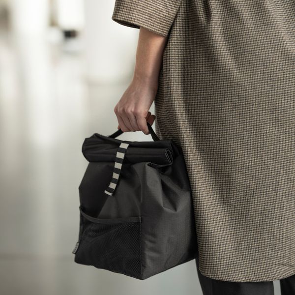 Сумка для/завтраков, черный 22x17x35 см IKEA FRAMTUNG ФРАМТУНГ 504.992.33 - фото 15