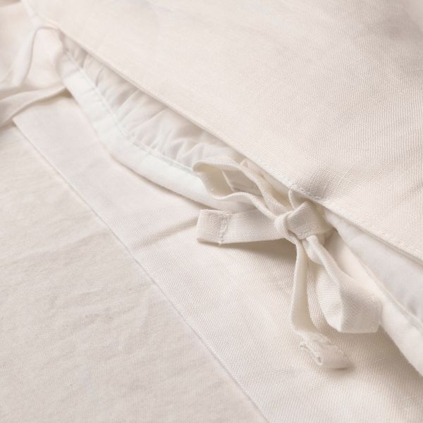 Пододеяльник и 2 наволочки, белый 200x200/50x70 см IKEA ПУДЕРВИВА 403.984.37 - фото 5