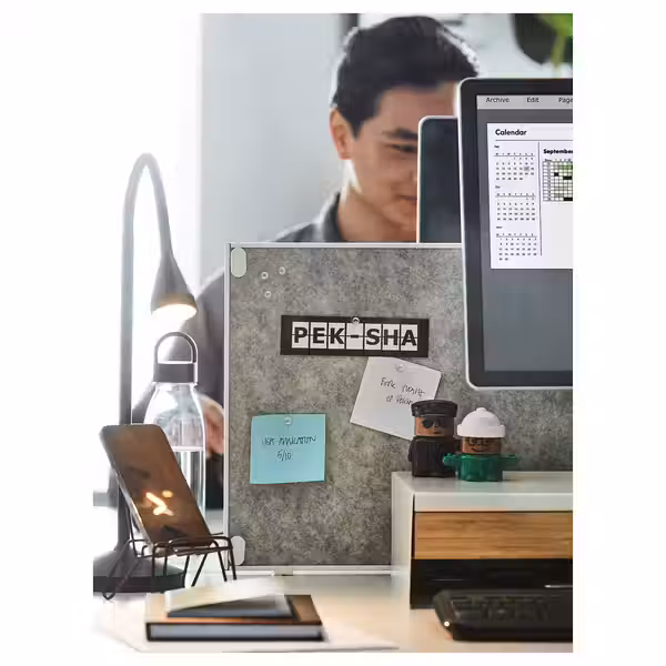 TROTTEN Доска для записей - белый 76x33 см - фото 2