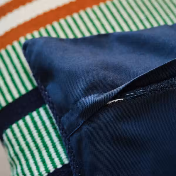 MÄVINN МЭВИНН Чехол на подушку - разноцветный/орнамент «полоска» 50x50 см - фото 5