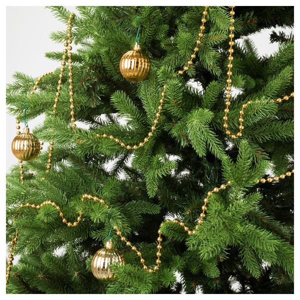 Гирлянда ВИНТЕР 2016, жемчужины золотой (5 м) - схема-чертеж с размерами