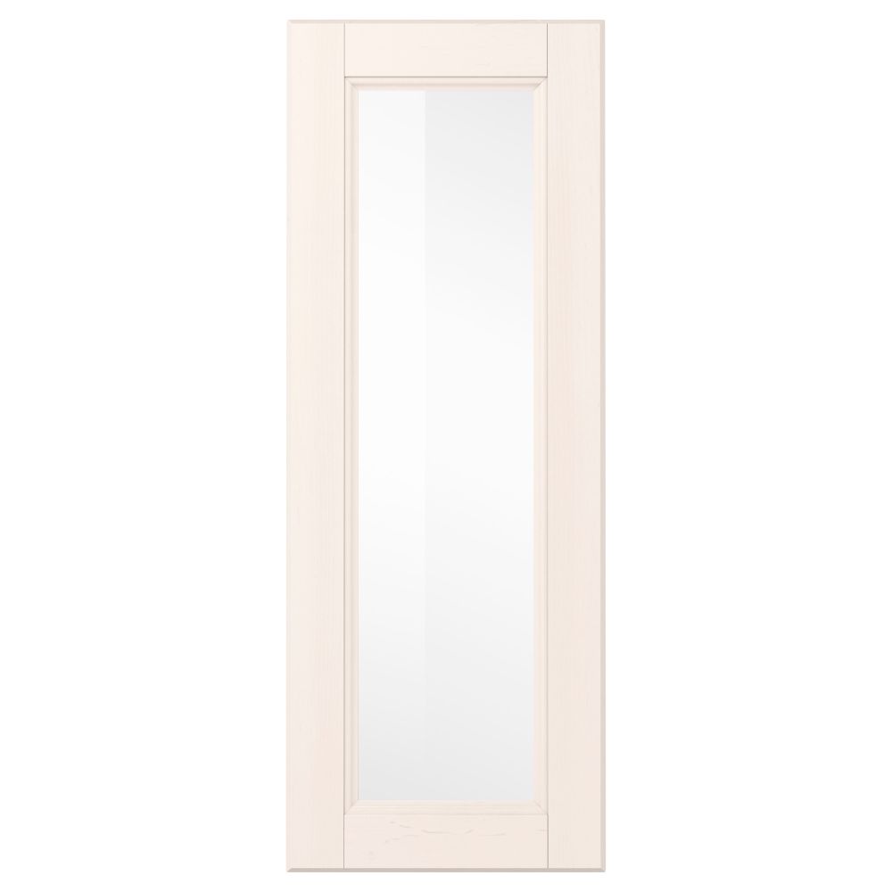 Стеклянная дверь ЛАКСАРБИ, белый - схема-чертеж с размерами