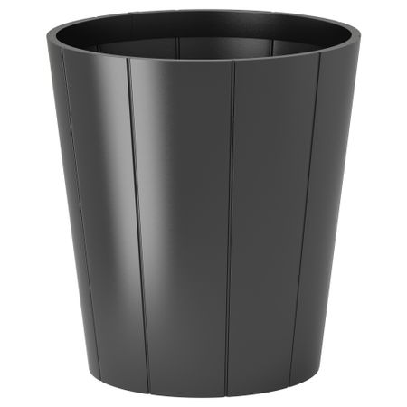 Горшок цветочный ГРЭСЕТ, для сада, черный (52 см)