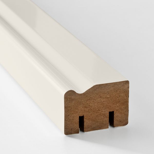 Карниз декоративный профилированный, белый с оттенком 221x4 см IKEA HITTARP ХИТАРП 004.177.63 - фото 2