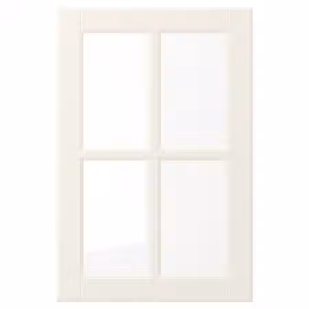 BODBYN Стеклянная дверь - белый с оттенком 40x60 см