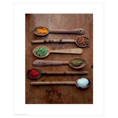 Постер БИЛЬД, Деревянные ложки (40x50 см)