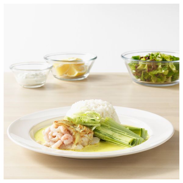 Тарелка ВАРДАГЕН, белый с оттенком - фото 2