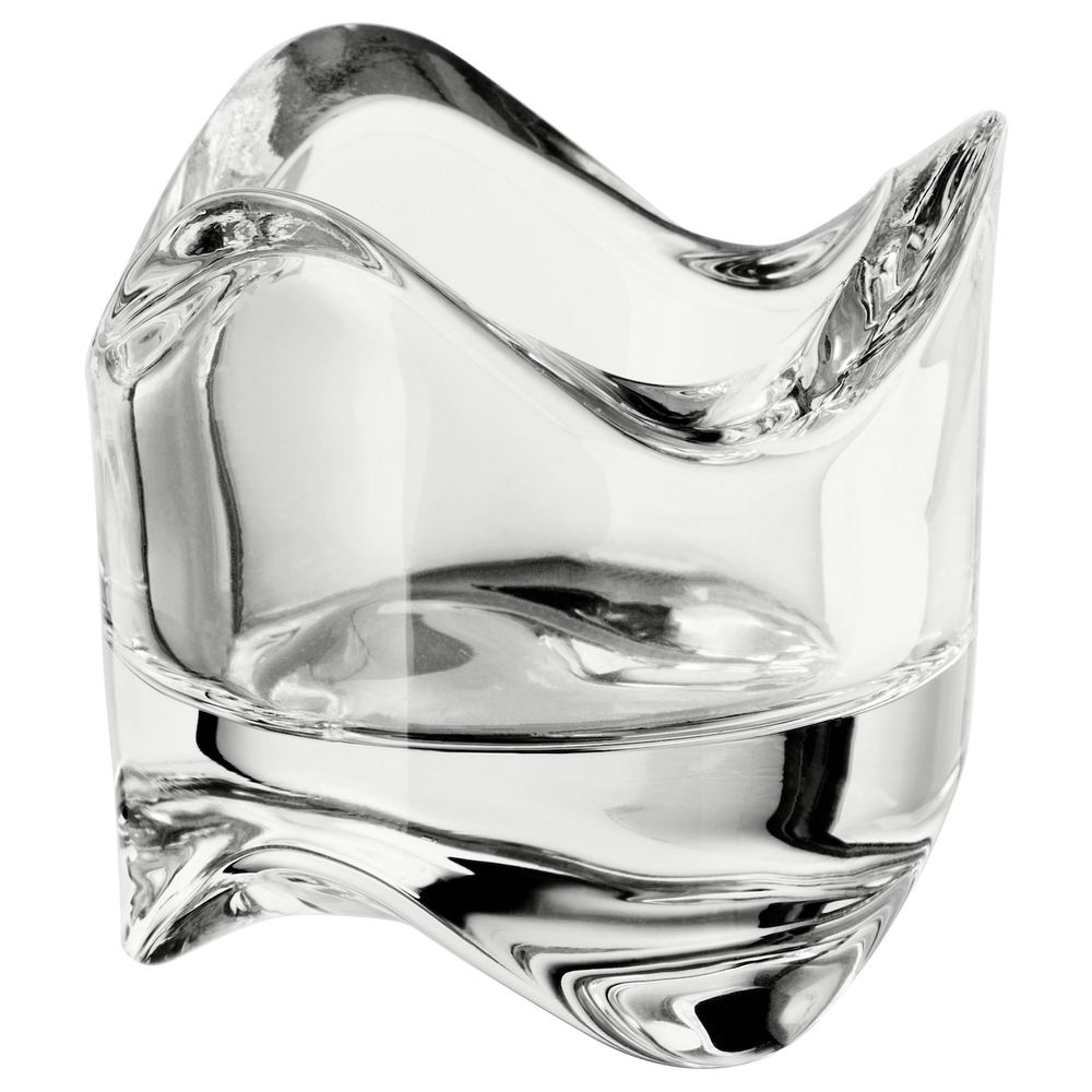 Подсвечник для греющей свечи, прозрачное стекло 6 см IKEA VÄSNAS ВЭСНАС 103.717.07 - фото 1