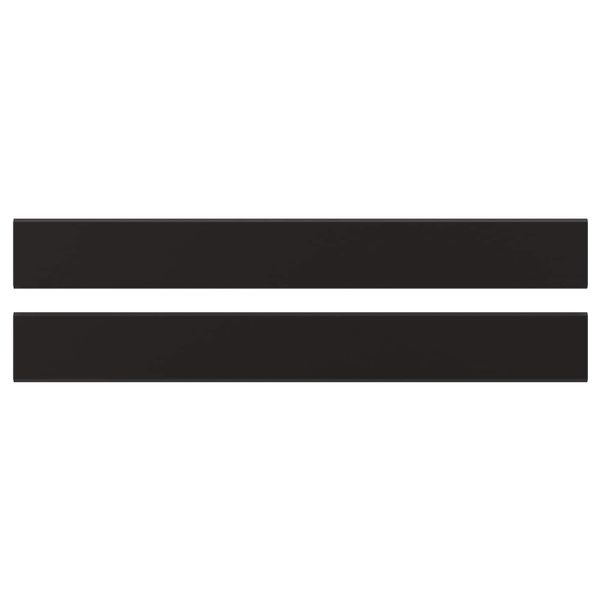 Фронтальная панель ящика, антрацит 80x10 см IKEA KUNGSBACKA КУНГСБАККА 303.549.19 - фото 1