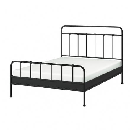 Каркас кровати, антрацит, Lindbåden, 160x200 см IKEA STJÄRNÖ 795.634.45