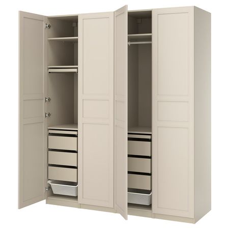 PAX / FLISBERGET Гардероб, комбинация