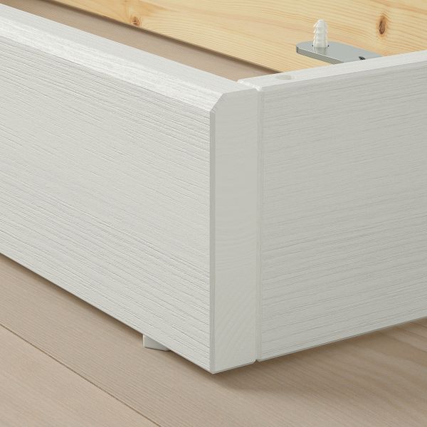Цоколь, белый 81x37x12 см IKEA HAVSTA ХАВСТА 703.886.63 - схема-чертеж с размерами