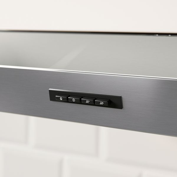 Колпак вытяжного шкафа стенного крепл, нержавеющая сталь IKEA LAGAN ЛАГАН 603.939.62 - фото 3