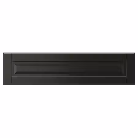 BODBYN Фронтальная панель ящика - чёрный 80x20 см