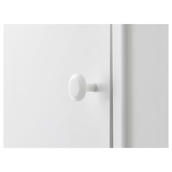 Стеллаж с 3 шкафчиками ДИНАМ, белый (120x27x54-174 см) - фото 2