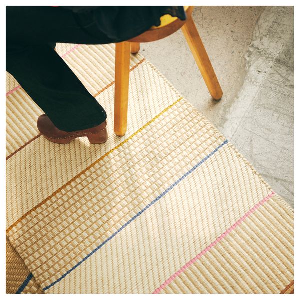 Дорожка, безворсовая, 70x200 см, джут IKEA MÄVINN 005.520.39 - фото 3
