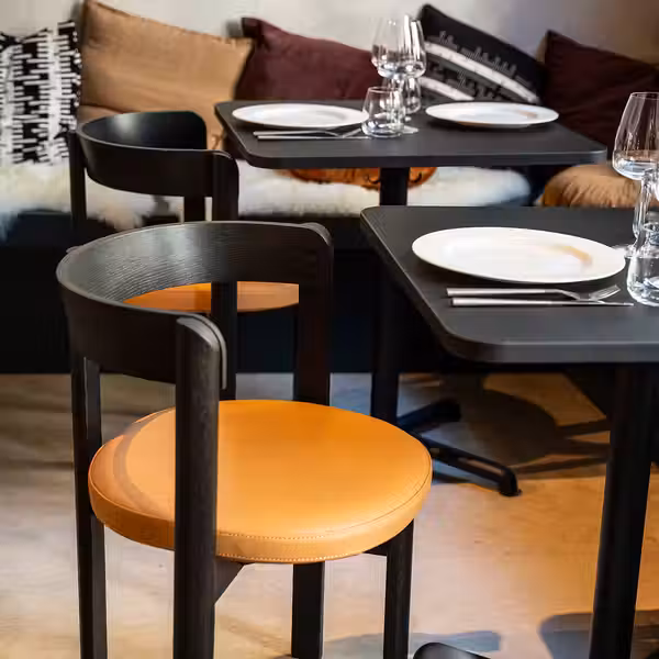 STENSELE Стол - антрацит/антрацит 70x70 см - фото 6