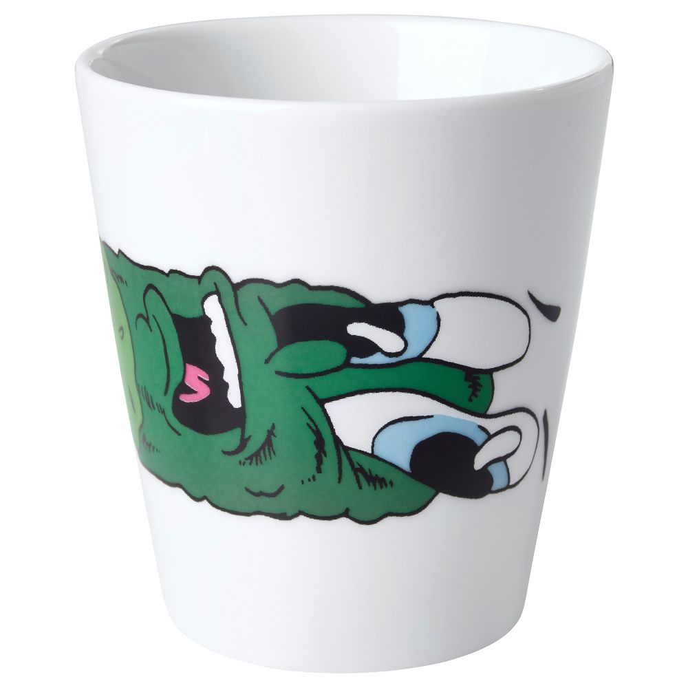 Кружка СТУНСИГ, огурец (35 сл) - схема-чертеж с размерами