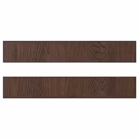 SINARP Фронтальная панель ящика - коричневый 60x10 см