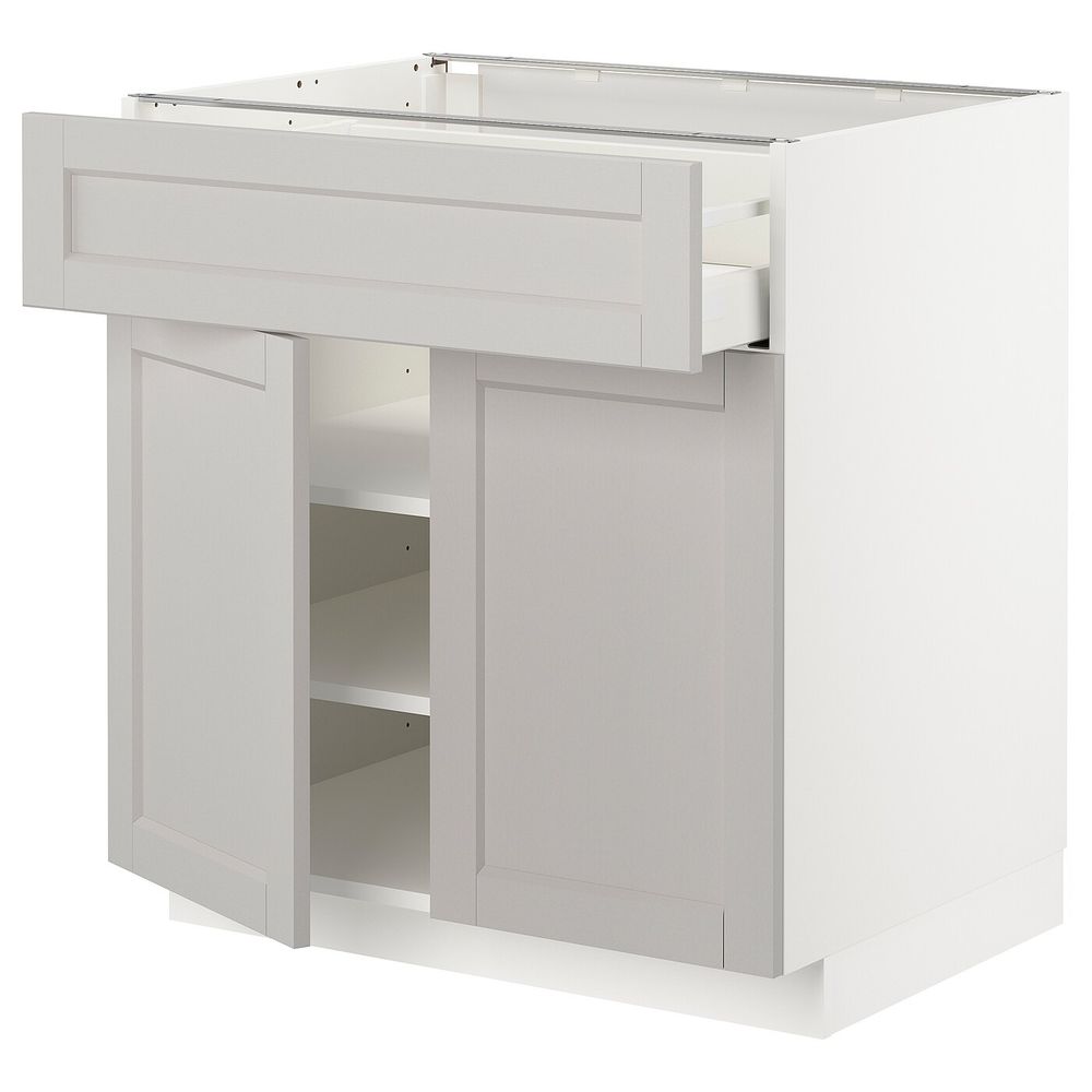 IKEA, вид спереди - схема-чертеж с размерами