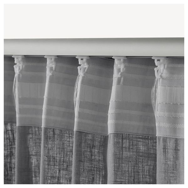 Гардины, 1 пара АЙНА, темно-серый (145x300 см) - фото 4