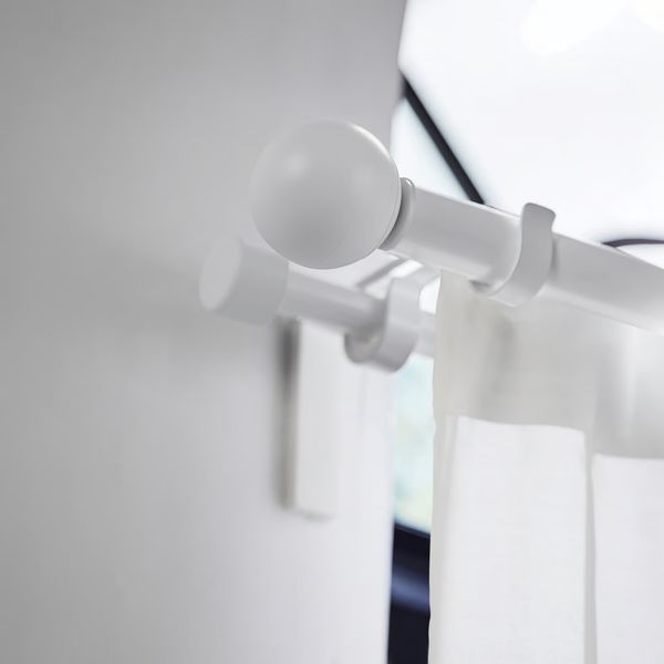 VÄSENTLIG Наконечники,2 шт. - белый - схема-чертеж с размерами