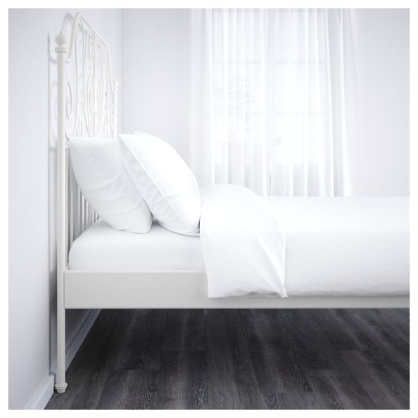 Спинки кровати, 140 см, белый IKEA LEIRVIK ЛЕЙРВИК 904.243.68 - фото 3