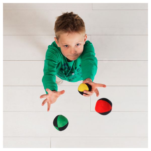 Набор для жонглирования ТРЭНИНГ - схема-чертеж с размерами