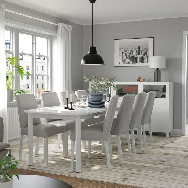 STRANDTORP / BERGMUND Стол и 8 стульев - фото 9