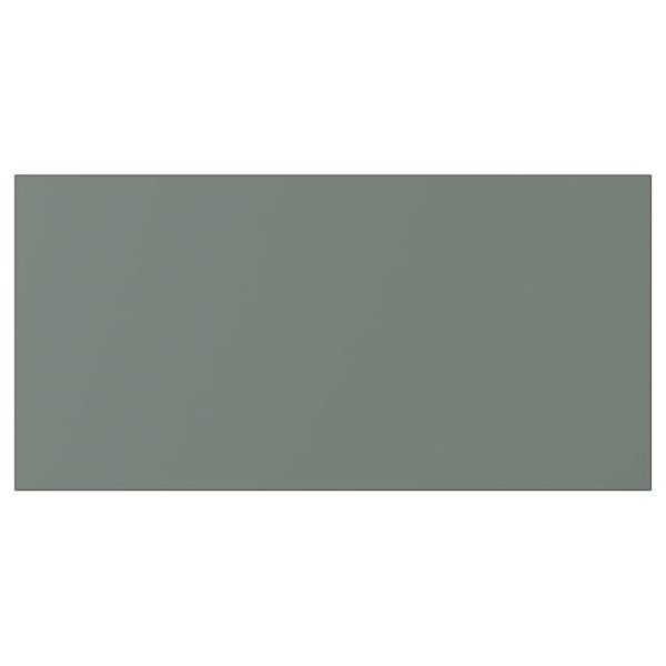 Фронтальная панель ящика, серо-зеленый 40x20 см IKEA BODARP БОДАРП 604.357.02 - фото 1