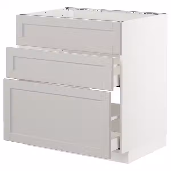 METOD / MAXIMERA Напольн шк п-мойку+3фрнт пнл/2ящ - фото 1