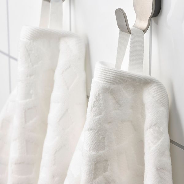 Полотенце, белый 40x70 см IKEA HEMBJUDEN ХЕМБЬЮДЕН 205.120.14 - фото 2