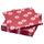 Салфетка бумажная, 24x24 см, цветочный орнамент красный IKEA VINTERFINT 805.559.44