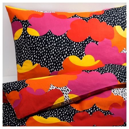 Пододеяльник и 2 наволочки ТОФСВИВА, разноцветный