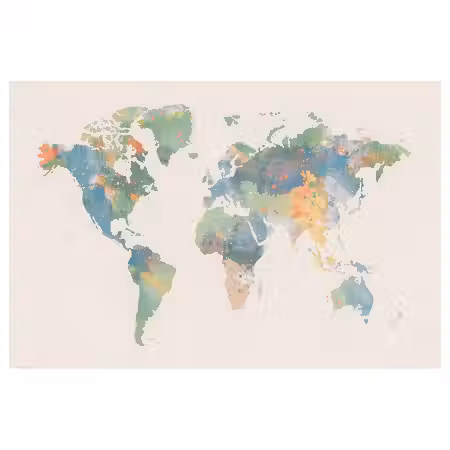 BILD Постер - Мир красок 91x61 см