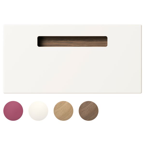 Фронтальная панель ящика МЭРСТА, белый - фото 1