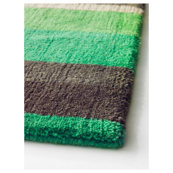 Ковер, короткий ворс СТОКГОЛЬМ, зеленый ручная работа зеленый (170x240 см) - фото 2